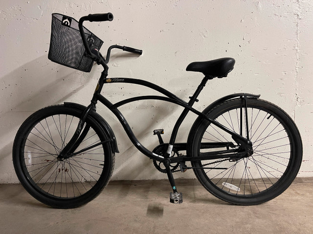 Velo Ville Promenade Cruiser Commuter Medium 5.4-5.9 avec panier dans Randonnée, ville et hybrides  à Ville de Montréal - Image 2