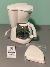 Proctor Silex 12 Cup Drip Coffee Maker in White