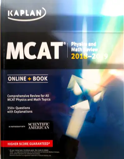 MCAT -physics & math, Kaplan, View more
