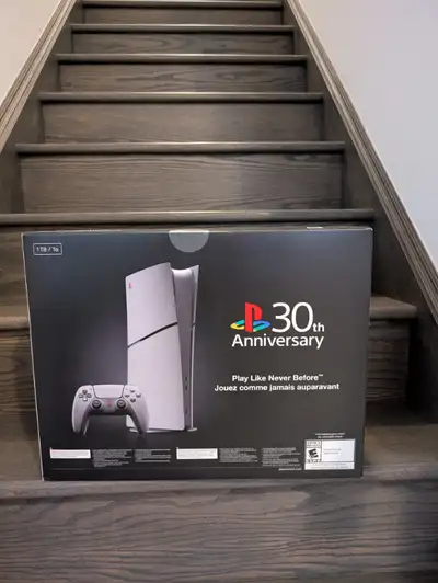 BNIB- PlayStation 5 Slim Digital 30th Anniversary Limited Editio, View more
