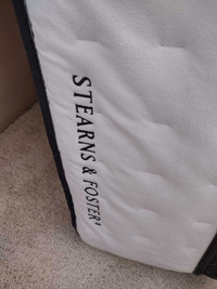 *FREE* Stearns and Foster Luxury Plush King mattress