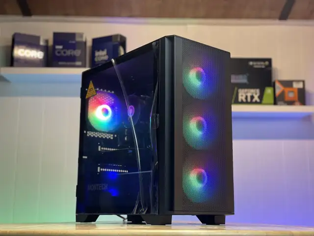 PC Gamer / Gaming PC - Ryzen 5 3600 + Nvidia GeForce RTX 3060 in Desktop Computers in City of Montréal - Image 8