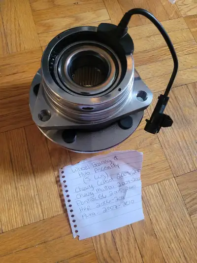 One New Wheel Bearing & Hub Assembly (Front) SS082422001 HB13214C Chevy Colbot 2005-2010 Chevy Malib...