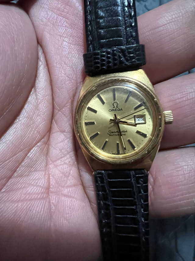 Omega circa 1970’s Gold tone in Jewellery & Watches in La Ronge