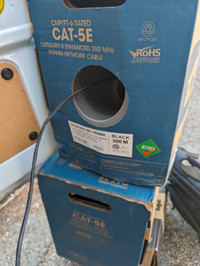 Boxes of cat5/ 6
