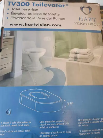 Toilet base riser, View more