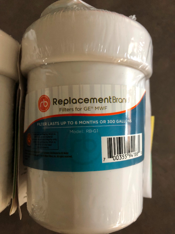 GE MWF SmartWater Comparable Refrigerator Water Filter NEW in Refrigerators in Mississauga / Peel Region - Image 2