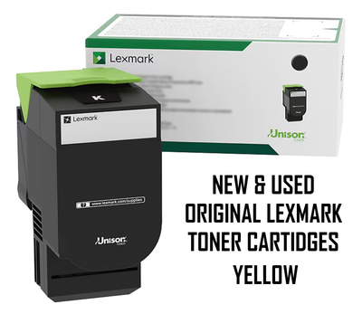 ⭐⭐TONER - LEXMARK CX410 / CX510 HIGH YIELD - YELLOW⭐⭐, View more