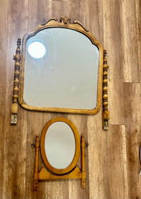 Deux Très jolie miroir  vintage en excellent état ❤️♥️
