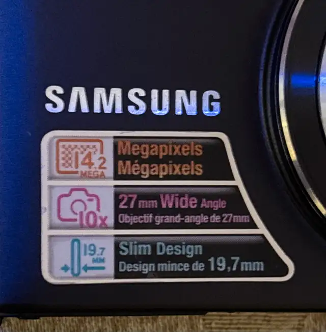 Samsung Camera with Charger63234552009219121