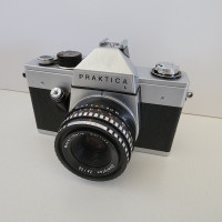 ⭐ Praktica L Film Camera & Meyer-Optik Gorlitz Domiplan Lens