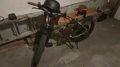 (used) rayvolt torino ebike with helmet, lock,  charger and all, View more