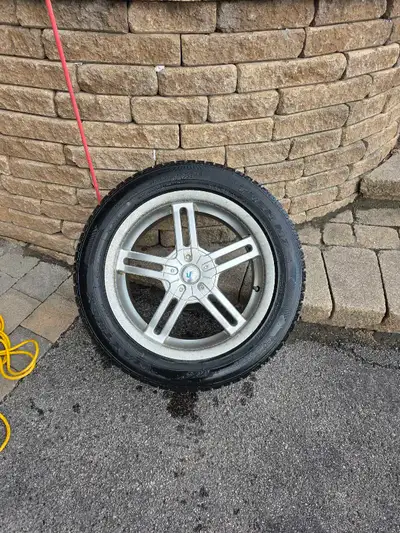 I am selling a set of winter tires on rims, size 215 55 17. The tires are Maxtrek M7. . * Tire Size:...