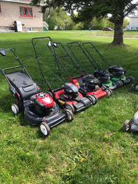 Reliable lawn mowers for sale!!  Great price great condition!