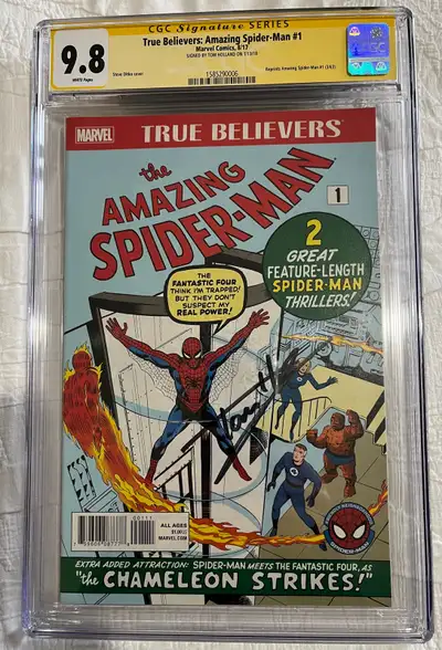 CGC Signature Series Signed Tom Holland Amazing Spider-Man, View more