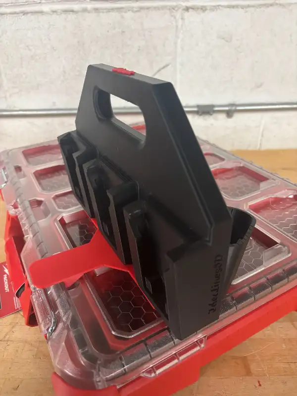 Milwaukee M12 / M18 Battery Caddy Holder 6 Pack (3+3) Packout in Power Tools in Markham / York Region - Image 10