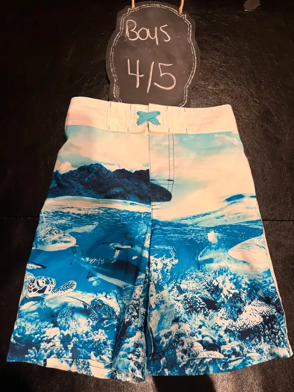 Boys swim shorts/trunks - size 4/562863262658562122