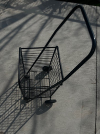 Small 4 wheeler shopping cart 
