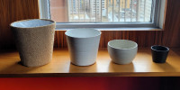 4 x Indoor Plant Pots