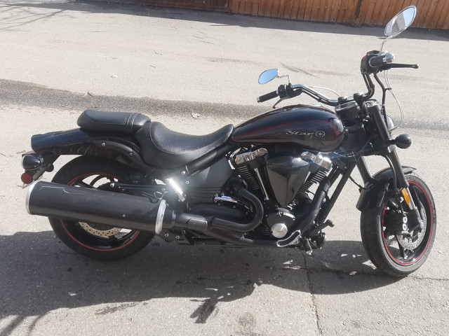 2009 Yamaha Midnight Star Warrior in Street, Cruisers & Choppers in Calgary