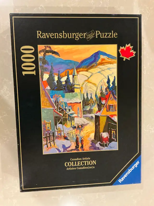 PUZZLE   -   RAVENSBURG  ...  WINTER LANDSCAPE
