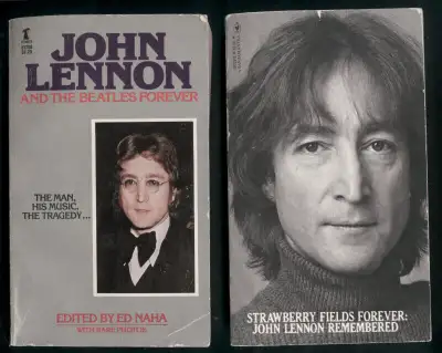 2 John Lennon Books Beatles Strawberry Fields Forever, View more