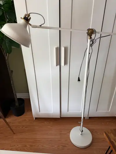 IKEA White Floor Lamp – Clean and Modern Look, View more