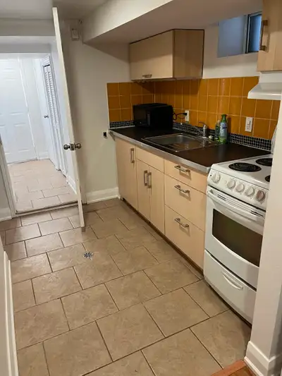 GREAT OPPORTUNITY, 2 BR BASEMENT APARTMENT, VERY CLOSE TO SUBWAY