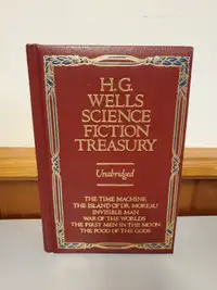 H. G. Wells Science Fiction Treasury Unabridged 1979 Omnibus