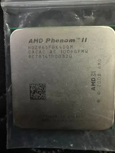 AMD Phenom 2 cpu, View more