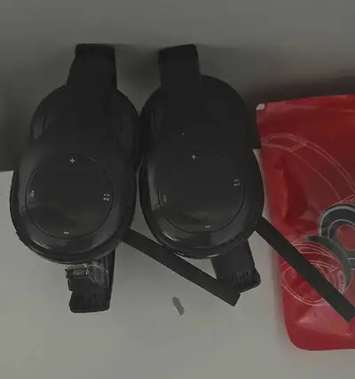 I'm selling two used Logitech bluetooth wireless headsets, perfect for gaming or online meetings. Th...