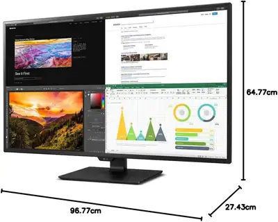 LG 43 inch 43UN700-B UHD IPS 4K Monitor USBC, 4 HDMI Brand NEW!, View more