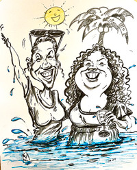 caricature artist for hire