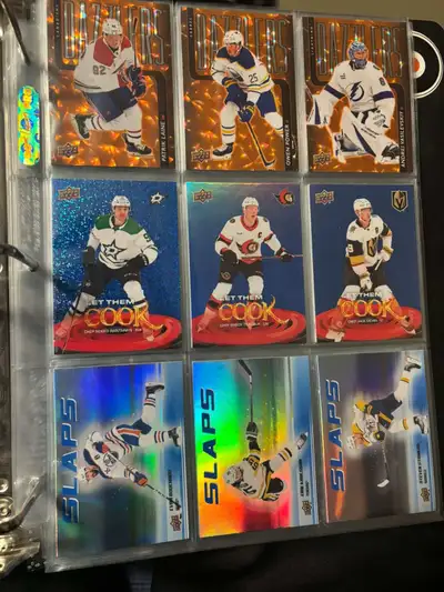 25-26 Upper Deck NHL Series 1 and 2 Inserts, View more