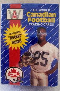 1991 Canadian Football All World Trading Card Set Rocket Ismail