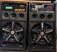 Kross Speakers/amp: good when loud, buzzy when too quiet
