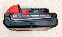 BRAND NEW and Unused - Milwaukee M18 CP 2AH battery