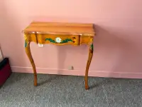 Demi table vintage 