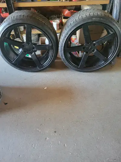Vossen cv3-r rims. 2 rims good , 2 have light cracks at the end of some spokes so would likely need...