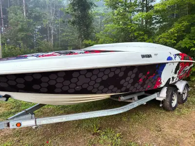 Baja Hammer boss Intérieur très propres Très beau wrap Remorque galvanisé 8199219825