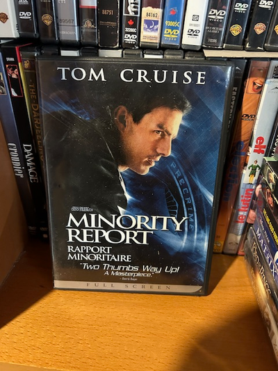 MINORITY REPORT - Used DVD In Excellent Condition, View more