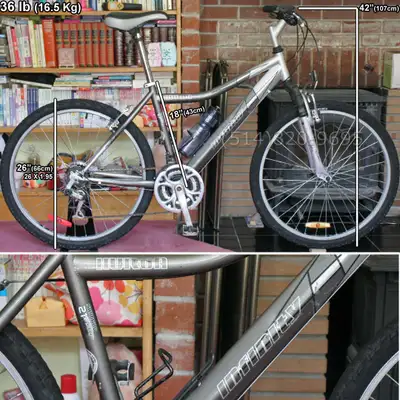 Vélo femme hybride ville urbain Shimano CERTIFIÉE 100%, View more