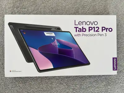Lenovo Tab P12 Pro with case, View more