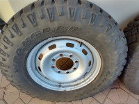 Goodyear LT265 70 17E CHEVY/GM rims to 2011
