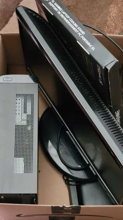 HP Slimline Desktop PC with Keyboard Monitor & mouse, View more