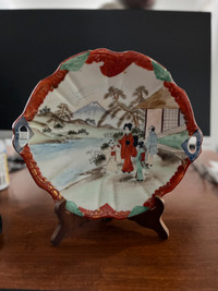 Decorative China Plate with Stand