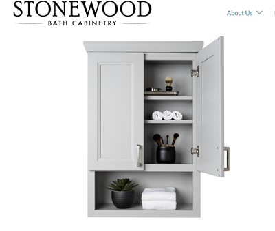Stonewood Vanity Bathroom Cabinet, View more