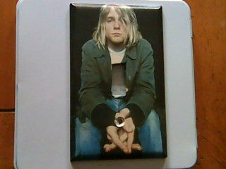 Qty 2 Light Switch Cover Plates.  Kurt Cobain/Nirvana & Gecko's in Arts & Collectibles in Burnaby/New Westminster - Image 2