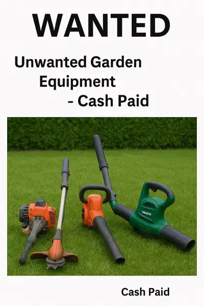 Looking to buy riding lawn mowers and garden tractors, running or not. ✅ Interested in John Deere, H...