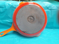 Le Creuset Glissémail Cast Iron Skillet / Frying Pan #23